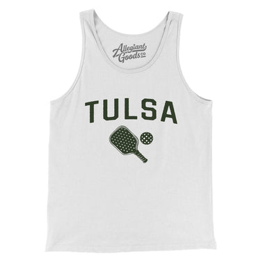 Tulsa Pickleball in White Color