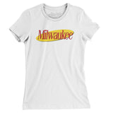 Milwaukee Seinfeld Women's T-Shirt-White-Allegiant Goods Co. Vintage Sports Apparel