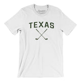 Texas Golf Men/Unisex T-Shirt-White-Allegiant Goods Co. Vintage Sports Apparel