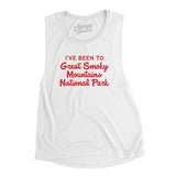 I've Been To Great Smoky Mountains National Park Women's Flowey Scoopneck Muscle Tank-Allegiant Goods Co. Vintage Sports Apparel