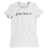Detroit Friends Women's T-Shirt-Allegiant Goods Co. Vintage Sports Apparel