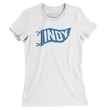 Indy Pennant Women's T-Shirt-Allegiant Goods Co. Vintage Sports Apparel