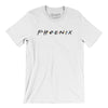 Phoenix Friends Men/Unisex T-Shirt-White-Allegiant Goods Co. Vintage Sports Apparel