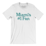 Miami's Number 1 Fan Men/Unisex T-Shirt-Allegiant Goods Co. Vintage Sports Apparel