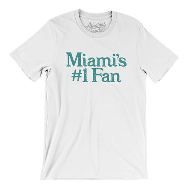 Miami's Number 1 Fan Men/Unisex T-Shirt-Allegiant Goods Co. Vintage Sports Apparel