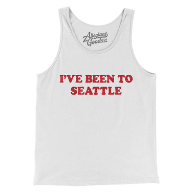 I've Been To Seattle Men/Unisex Tank Top-Allegiant Goods Co. Vintage Sports Apparel
