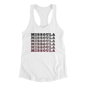 Missoula Repeat Women's Racerback Tank-Allegiant Goods Co. Vintage Sports Apparel