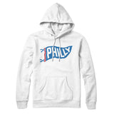 Philly Pennant Hoodie-Allegiant Goods Co. Vintage Sports Apparel