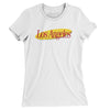Los Angeles Seinfeld Women's T-Shirt-White-Allegiant Goods Co. Vintage Sports Apparel
