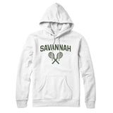 Savannah Tennis Hoodie-White-Allegiant Goods Co. Vintage Sports Apparel