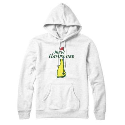 New Hampshire Golf Hoodie-White-Allegiant Goods Co. Vintage Sports Apparel