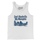 Don't Nashville My Memphis Men/Unisex Tank Top-Allegiant Goods Co. Vintage Sports Apparel