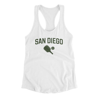 San Diego Pickleball in White Color