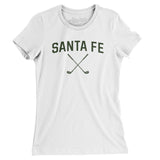 Santa Fe Golf Women's T-Shirt-White-Allegiant Goods Co. Vintage Sports Apparel