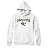 Connecticut Pickleball Hoodie-White-Allegiant Goods Co. Vintage Sports Apparel