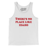 There's No Place Like Idaho Men/Unisex Tank Top-White-Allegiant Goods Co. Vintage Sports Apparel