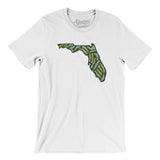 Florida Golf Course Men/Unisex T-Shirt-White-Allegiant Goods Co. Vintage Sports Apparel