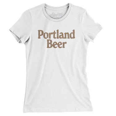 Portland Beer Women's T-Shirt-Allegiant Goods Co. Vintage Sports Apparel