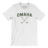 Omaha Golf Men/Unisex T-Shirt-White-Allegiant Goods Co. Vintage Sports Apparel