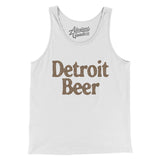 Detroit Beer Men/Unisex Tank Top-Allegiant Goods Co. Vintage Sports Apparel