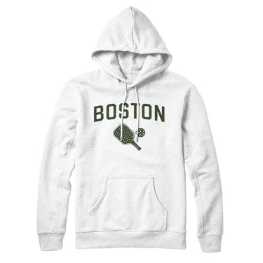 Boston Pickleball Hoodie-White-Allegiant Goods Co. Vintage Sports Apparel