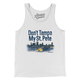 Don't Tampa My St Pete Men/Unisex Tank Top-Allegiant Goods Co. Vintage Sports Apparel