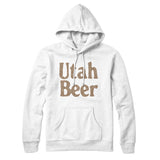 Utah Beer Hoodie-Allegiant Goods Co. Vintage Sports Apparel