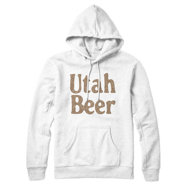 Utah Beer Hoodie-Allegiant Goods Co. Vintage Sports Apparel
