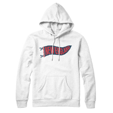 New England Pennant Hoodie-Allegiant Goods Co. Vintage Sports Apparel