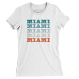 Miami Repeat Women's T-Shirt-Allegiant Goods Co. Vintage Sports Apparel