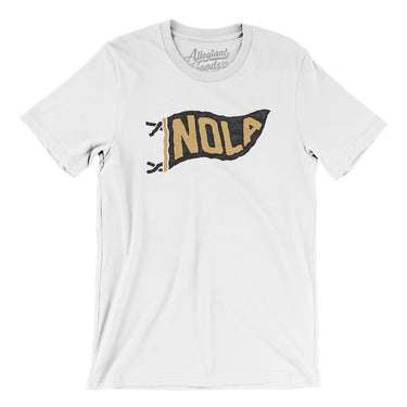 Nola Pennant Men/Unisex T-Shirt-Allegiant Goods Co. Vintage Sports Apparel