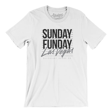 Sunday Funday Las Vegas Men/Unisex T-Shirt-Allegiant Goods Co. Vintage Sports Apparel