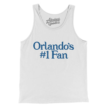 Orlando's Number 1 Fan Men/Unisex Tank Top-Allegiant Goods Co. Vintage Sports Apparel