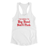 I've Been To Big Bend National Park Women's Racerback Tank-Allegiant Goods Co. Vintage Sports Apparel