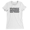 Victory Monday Las Vegas Women's T-Shirt-White-Allegiant Goods Co. Vintage Sports Apparel