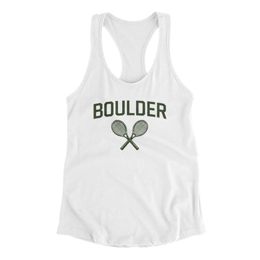 Boulder Tennis in White Color