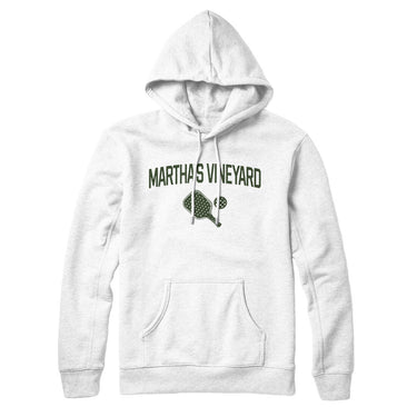 Martha's Vineyard Pickleball Hoodie-White-Allegiant Goods Co. Vintage Sports Apparel