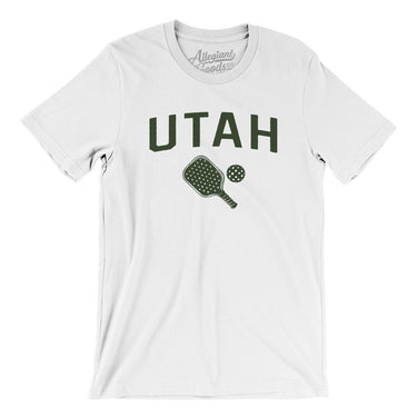 Utah Pickleball in White Color