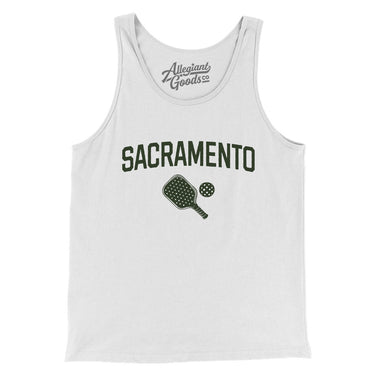 Sacramento Pickleball in White Color