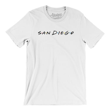 San Diego Friends Men/Unisex T-Shirt-Allegiant Goods Co. Vintage Sports Apparel
