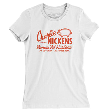 Charlie Nickens Famous Pit Barbecue Nashville in White Color