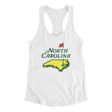North Carolina Golf Women's Racerback Tank-Allegiant Goods Co. Vintage Sports Apparel
