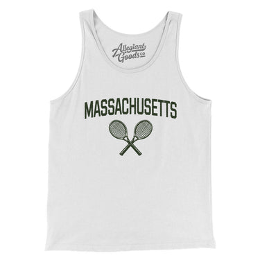 Massachusetts Tennis in White Color