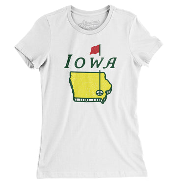 Iowa Golf Women's T-Shirt-Allegiant Goods Co. Vintage Sports Apparel