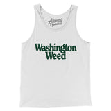Washington Weed Men/Unisex Tank Top-Allegiant Goods Co. Vintage Sports Apparel