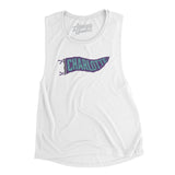 Charlotte Pennant Women's Flowey Scoopneck Muscle Tank-Allegiant Goods Co. Vintage Sports Apparel