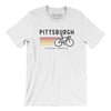 Pittsburgh Cycling Men/Unisex T-Shirt-White-Allegiant Goods Co. Vintage Sports Apparel
