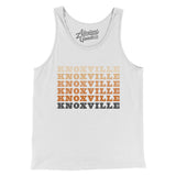 Knoxville Repeat Men/Unisex Tank Top-White-Allegiant Goods Co. Vintage Sports Apparel