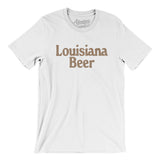 Louisiana Beer Men/Unisex T-Shirt-White-Allegiant Goods Co. Vintage Sports Apparel