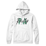 Philly Pa Overprinted Hoodie-White-Allegiant Goods Co. Vintage Sports Apparel